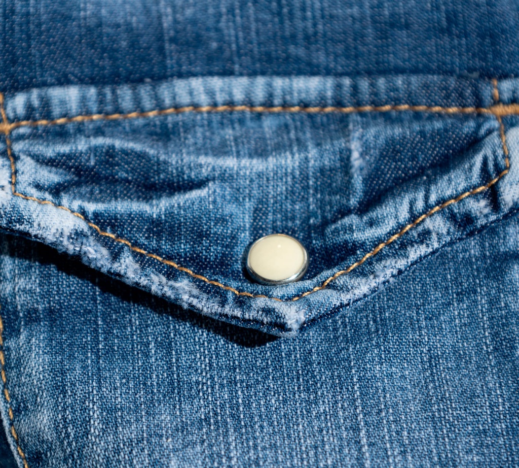 Dsquared2 - CAMISA DE JEAN MANGA LARGA CON DOBLE BOLSILLO FRONTAL CON DETALLES PRELAVADOS