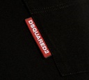 Dsquared2 - FRANELA NEGRA CUELLO REDONDO CON BOLSILLO UNICO FRONTAL