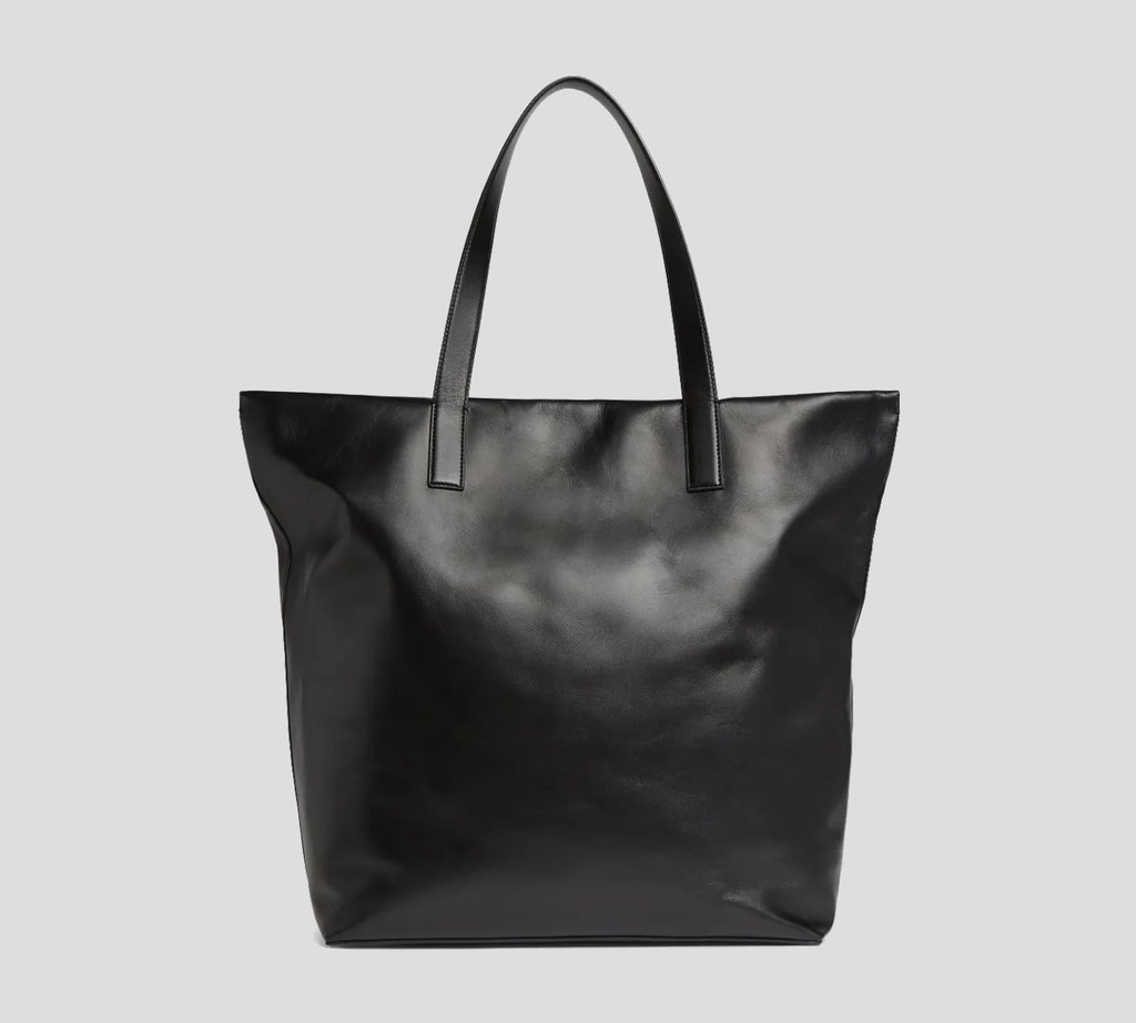 Dsquared2 Icon - CARTERA NEGRA GRANDE DE CUERO CON CANDADO