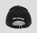 Dsquared2 Icon - GORRA NEGRA CON ICON BLANCO BORDADO