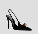 Dsquared2 Icon - STILLETOS MULES CON PIEDRAS EN PUNTA