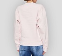 Dsquared2 - SWEATER CUELLO REDONDO CLÁSICO ROSADO CON LOGO ESTAMPADO