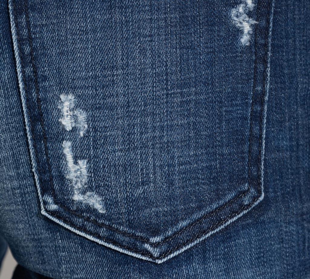 Dsquared2 - BLUEJEAN CORTE RECTO CON PEQUEÑAS RASGADURAS