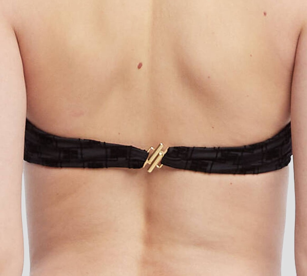 Elisabetta Franchi - TRAJE DE BANO COMPLETO NEGRO