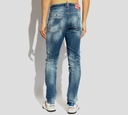Dsquared2 - JEAN PRELAVADO CON RASGADURAS Y PARCHES 