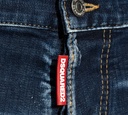 Dsquared2 - JEAN OSCURO PRELAVADOS CON RASGADURAS DE DESGASTE 