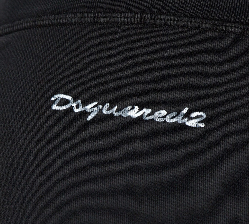 Dsquared2 - MONO JOGGER NEGRO BASICO CON LOGO SCRIPT ESTAMPADO EN PARTE TRASERA