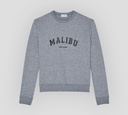 Saint Laurent - SWEATER CUELLO REDONDO MALIBÚ