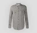 Saint Laurent - CAMISA A CUADROS DALLAS WEST CON DOBLE BOLSILLO FRONTAL