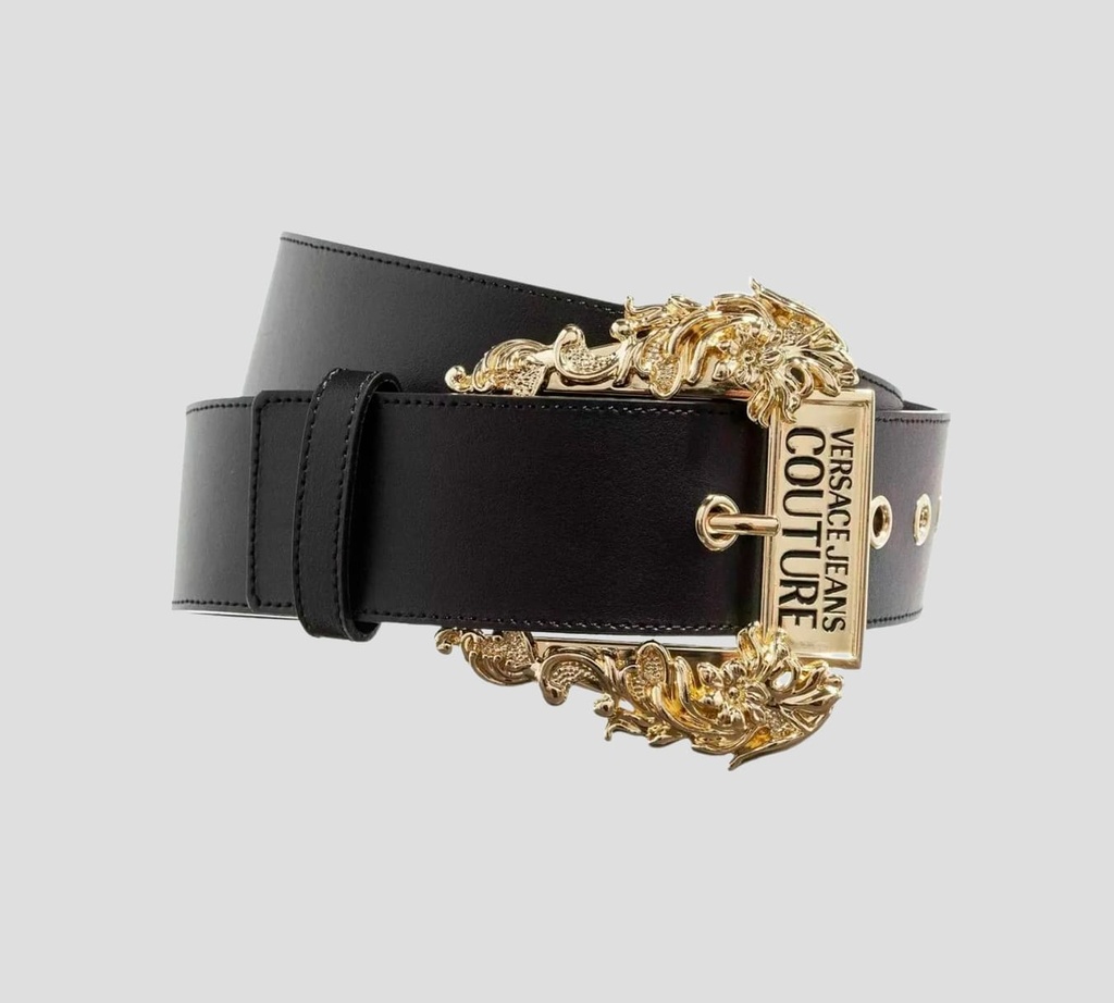 Versace Jeans Couture - CORREA CON HEBILLA GARLAND ORNAMENTADA