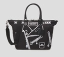 Moschino - CARTERA GRANDE CON ESTAMPADO BIKER