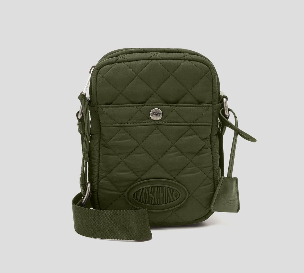 Moschino - BANDOLERO EN TELA IMPERMEABLE UNICOLOR
