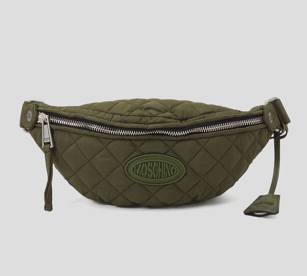 Moschino - KOALA DEPORTIVO EN TELA IMPERMEABLE UNICOLOR