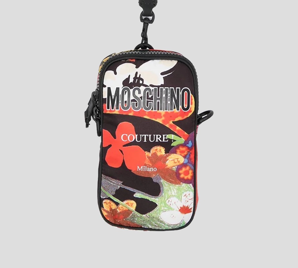 Moschino - BANDOLERO CON ESTAMPADO FLORAL
