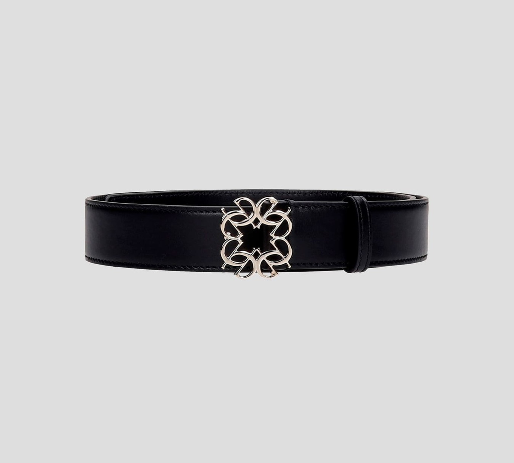 Elie Saab - CORREA DE PIEL CON HEBILLA INSIGNIA