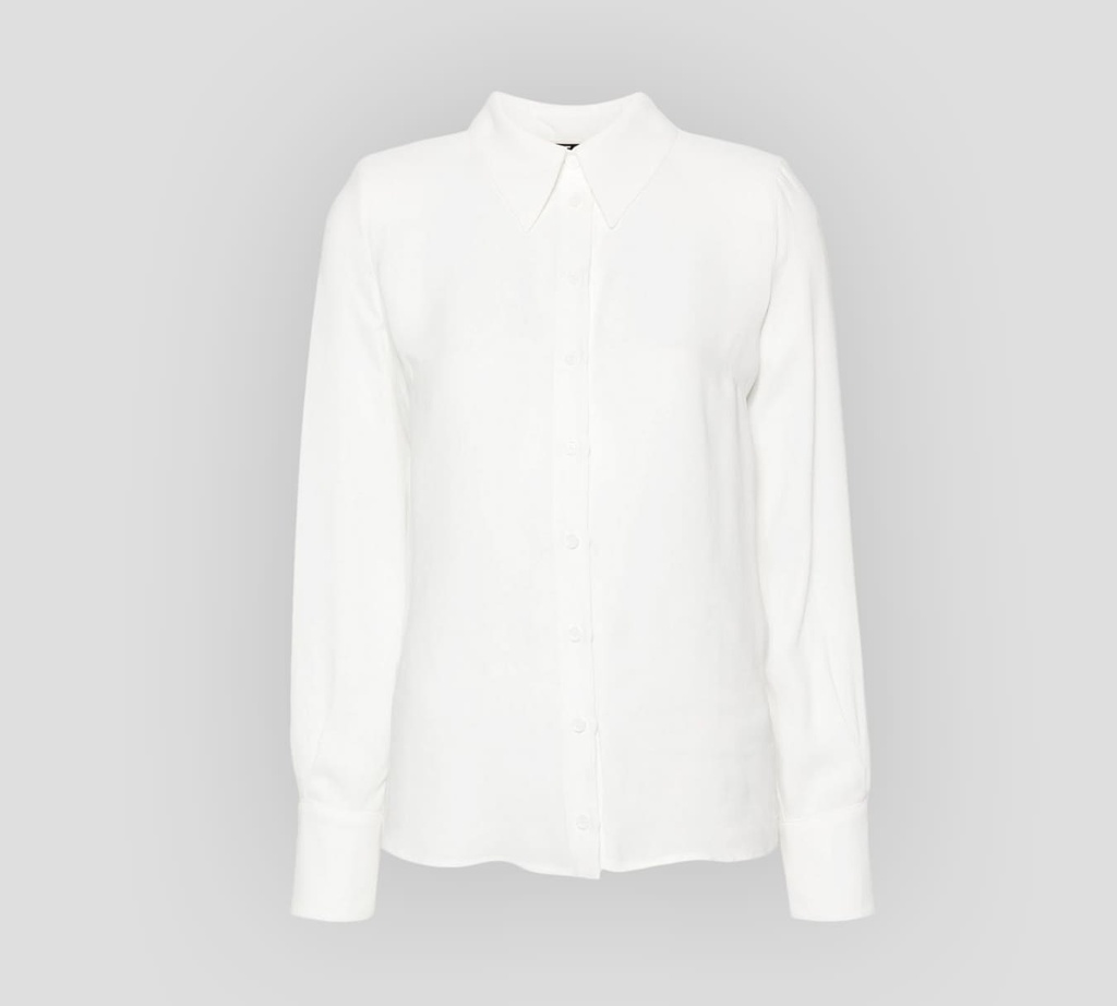 Elisabetta Franchi - BLUSA BLANCA BASICA