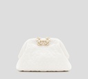 Elie Saab - CARTERA SOBRE MATELASSÉ DE CUERO