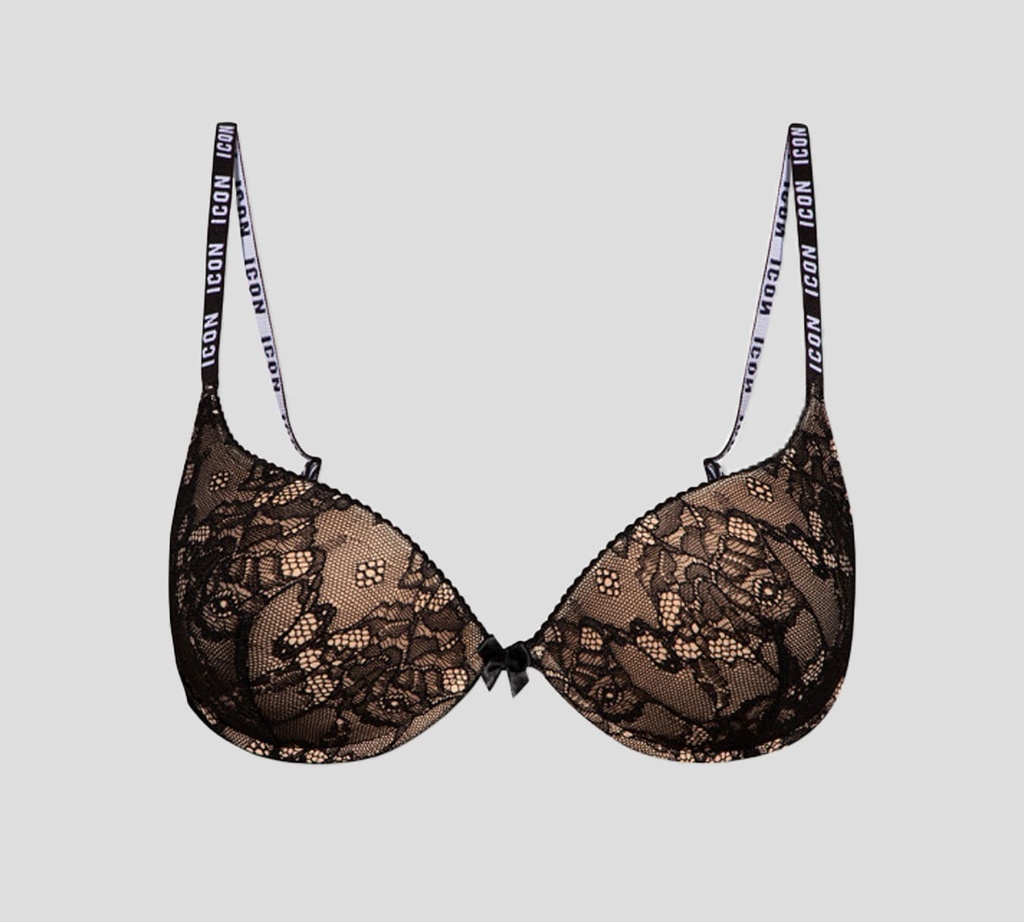 Dsquared2 - BRASIER PUSH-UP ICON DE ENCAJE