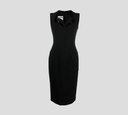 Moschino - VESTIDO DE COCTEL CEÑIDO HASTA LA RODILLA SIN MANGAS