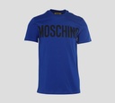 Moschino - FRANELA CUELLO REDONDO CON LOGO GRANDE ESTAMPADO