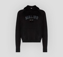 Saint Laurent - SWEATER HOODIE MALIBÚ CON BOLSILLO FRONTAL