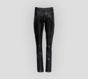 Saint Laurent - SKINNY JEANS CON ENCAPSULADO DE CUERO EXTERIOR