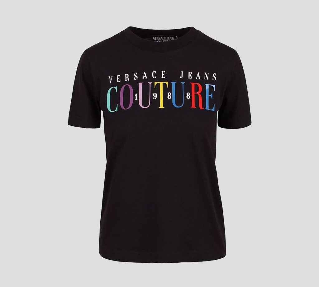 Versace Jeans Couture - FRANELA CUELLO REDONDO ARCOIRIS