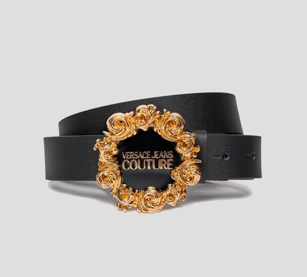 Versace Jeans Couture - CORREA CON HEBILLA GARLAND ORNAMENTADA