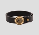 Versace Jeans Couture - CORREA CON GRABADOS EN HEBILLA