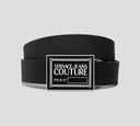 Versace Jeans Couture - CORREA CON LOGO SOBRE HEBILLA 