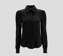 Moschino - BLUSA CON MANGAS LARGAS LIGERAMENTE ABULLONADAS