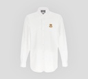 Moschino - CAMISA CON OSO BORDADO SOBRE EL PECHO