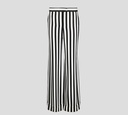 Moschino - PANTALÓN DE VESTIR CORTE RECTO CON ESTAMPADO A RAYAS