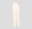 Moschino - PANTALÓN DE VESTIR CORTE RECTO CON FAJIN EN TELA SATINADA