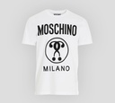 Moschino - FRANELA CUELLO REDONDO CON ESTAMPADO MILANO FRONTAL