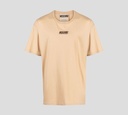 Moschino - FRANELA CUELLO REDONDO CON LOGO COUTURE BORDADO