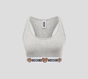 Moschino - TOP ÍNTIMO DEPORTIVO "BEAR" CON BANDA ELÁSTICA BAJO EL BUSTO