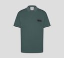 Moschino - POLO CON LOGO DE GOMA SOBRE EL PECHO