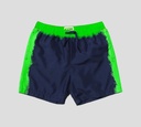 Moschino - SHORT DE PLAYA BICOLOR CON ESTAMPADO TRASERO
