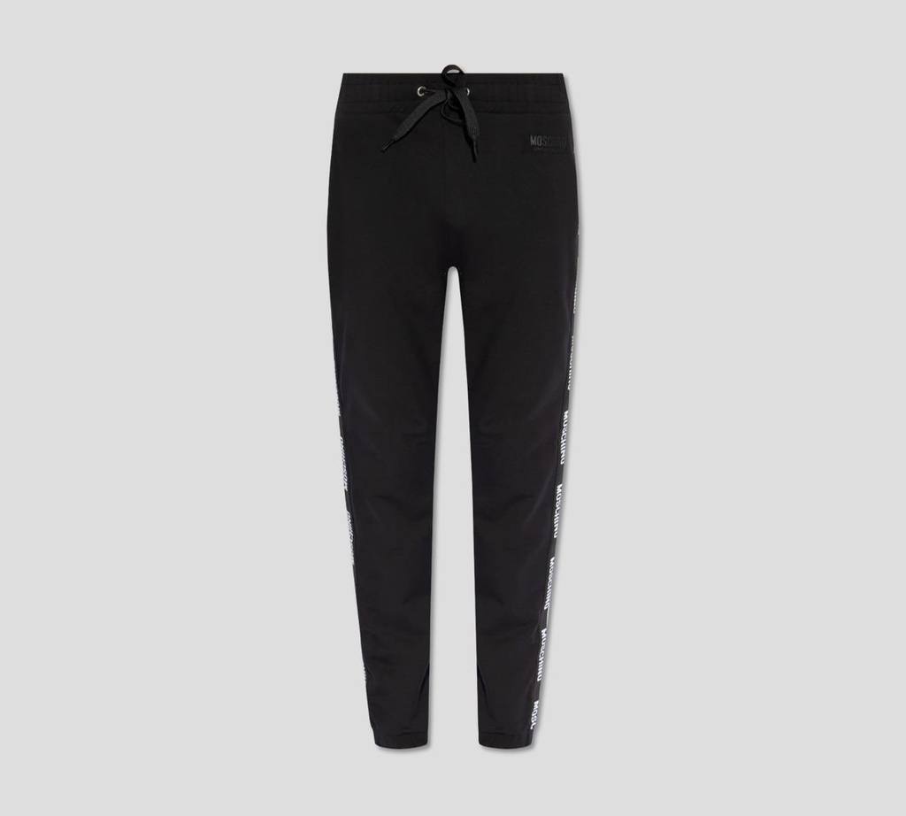 Moschino - MONO TIPO JOGGER CON BANDAS ELÁSTICAS LATERALES CON LOGO
