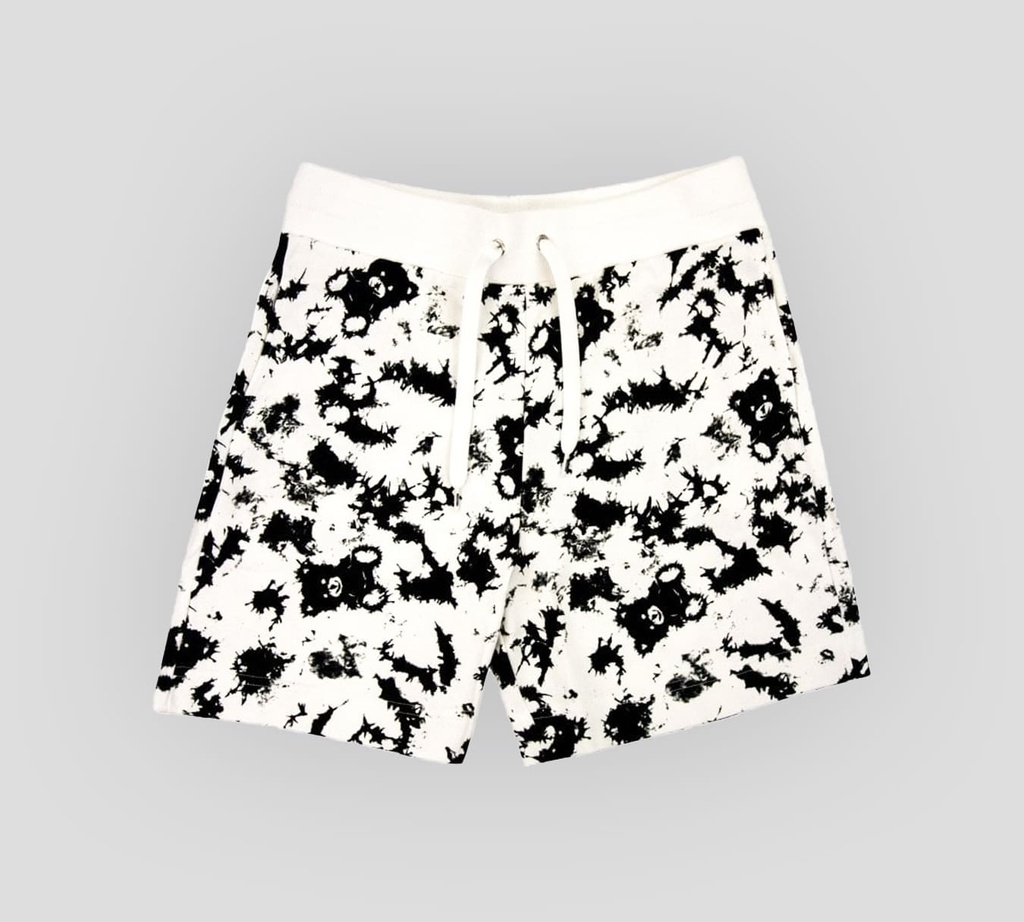 Moschino - SHORT DE ALGODÓN CON ESTAMPADO TIE DYE