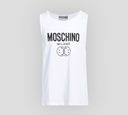 Moschino - CAMISETA SPORT 'MILANO" SIN MANGAS DE SISA PROFUNDA