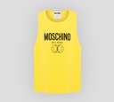 Moschino - CAMISETA SPORT 'MILANO" SIN MANGAS DE SISA PROFUNDA