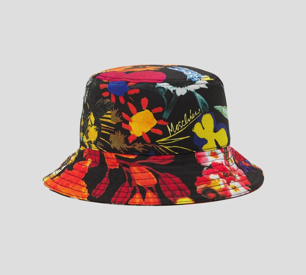 Moschino - SOMBRERO CON ESTAMPADO FLORAL