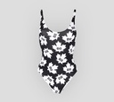 Dsquared2 - TRAJE DE BAÑO ENTERO CON ESTAMPADO DE HOJA DE MAPLE