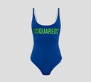 Dsquared2 - TRAJE DE BAÑO ENTERO CON LOGO FRONTAL