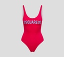 Dsquared2 - TRAJE DE BAÑO ENTERO CON LOGO FRONTAL