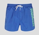 Dsquared2 - SHORT DE PLAYA MIDI CON LOGO VERTICAL