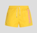Dsquared2 - SHORT DE PLAYA MIDI CON LOGO VERTICAL