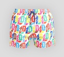 Dsquared2 - SHORT DE PLAYA MIDI CON ESTAMPADO MULTICOLOR